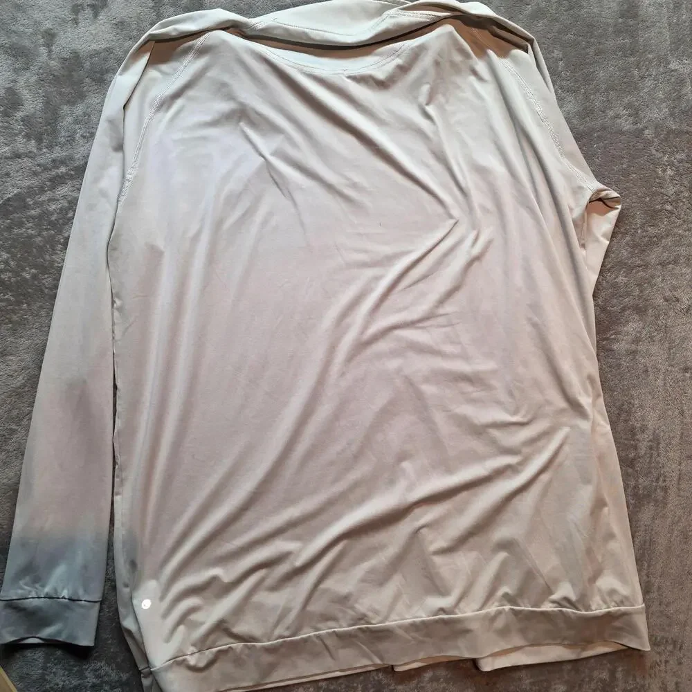 Swannies 1/4 Zip Shirt Mens 2XL White Golf Pullover Lightweight Long Sleeve